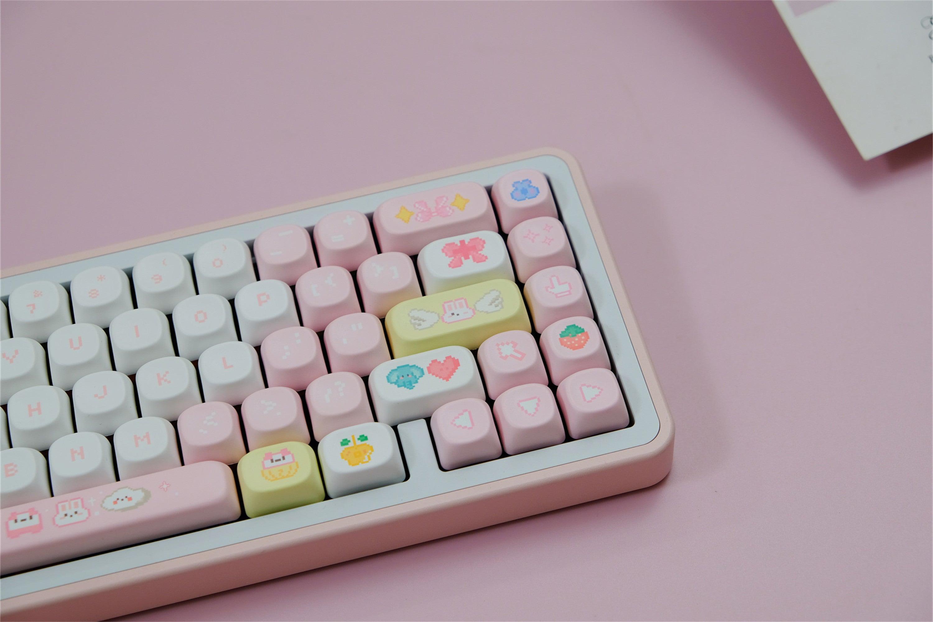 Pixel Baby Keycaps Overview