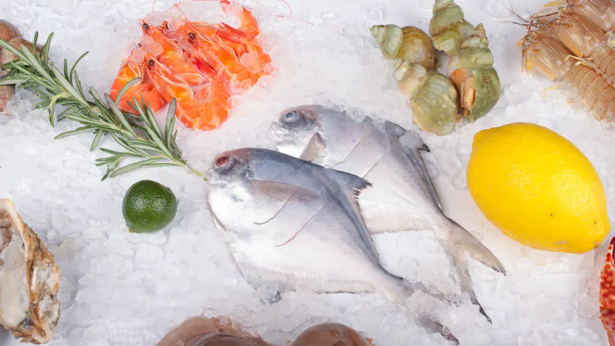 Preparing Seafood for Preservation
