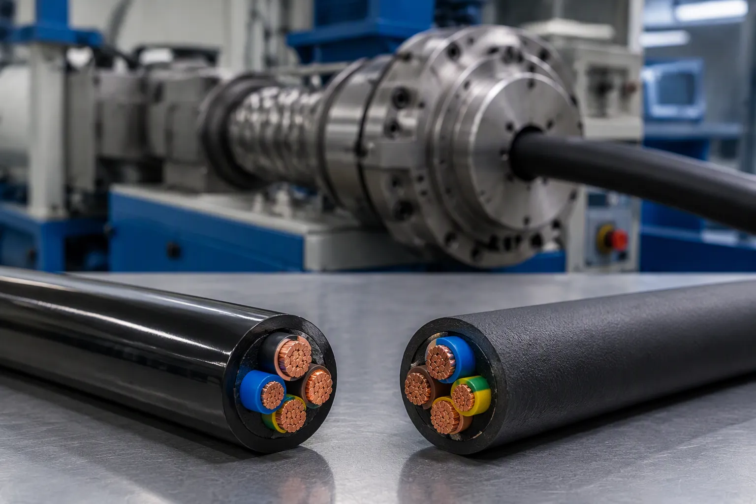 PVC vs. PE Cable Extrusion: How to Choose the Right Process