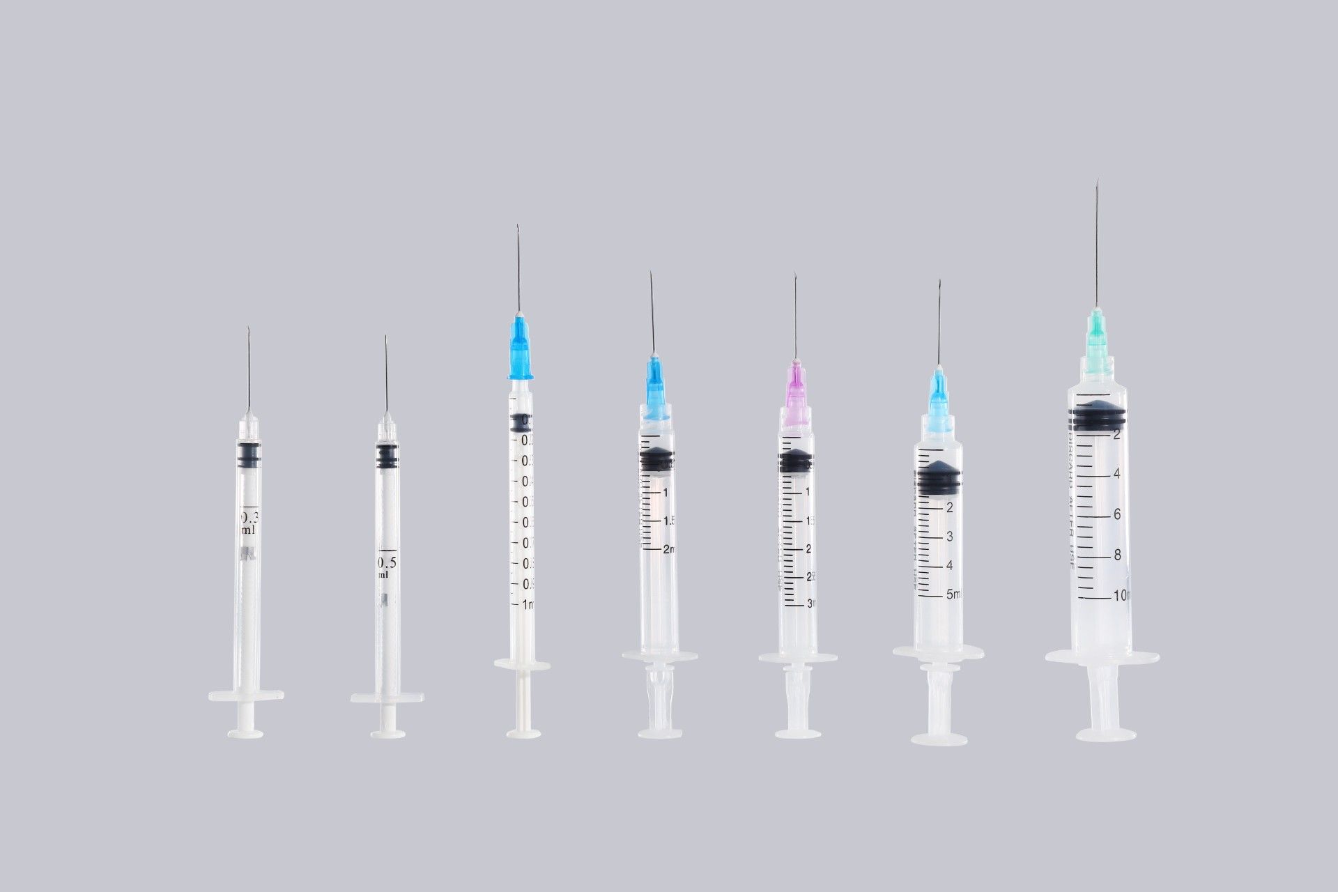 Versatile Luer Lock Syringes for Injecting Boluses
