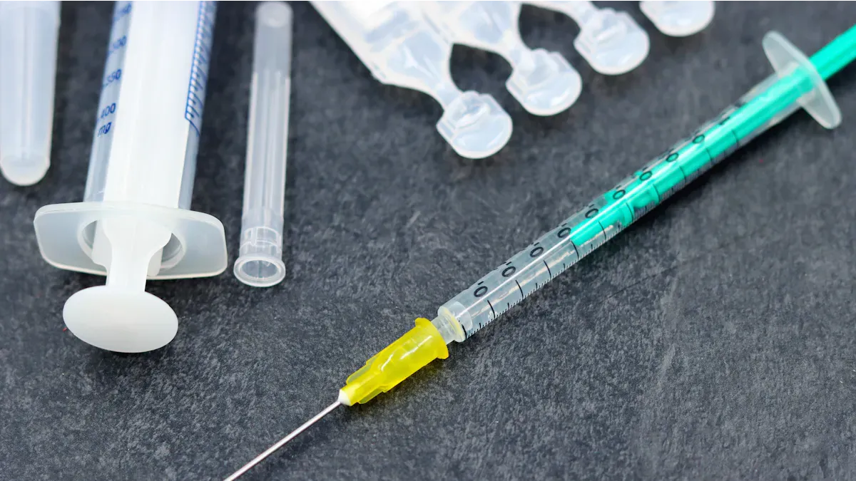 Types and Sizes of Hypodermic Needle and Syringe