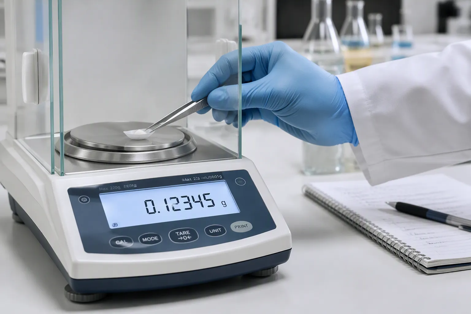 How accurate is an electronic balance?