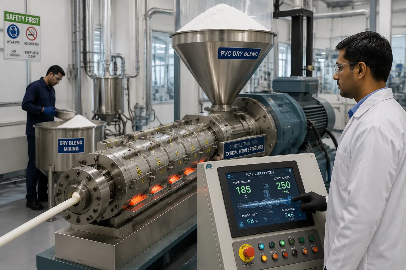 PVC Cable Extrusion: Core Processing Differences