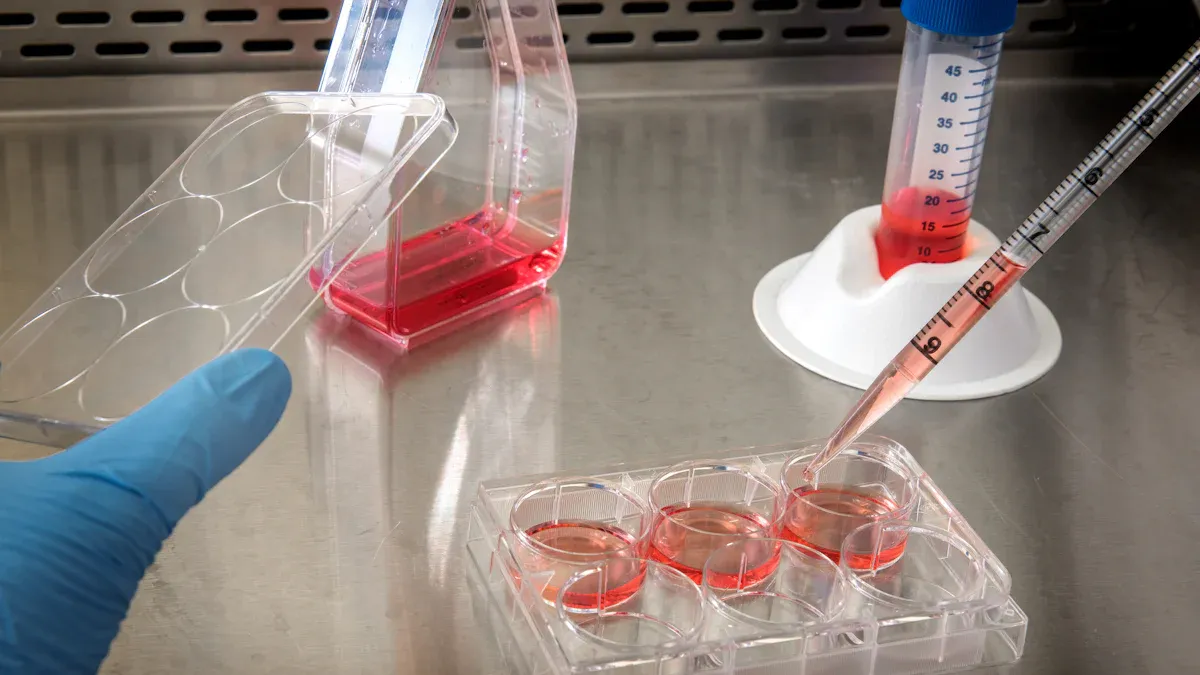 120ml Luer Lock Syringe in Lab Use