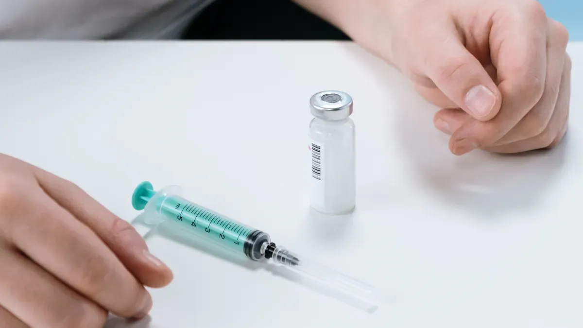 How to properly use a syringe