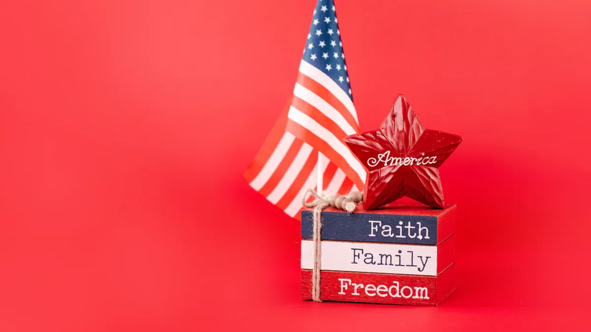 Launch patriotic-themed product lines