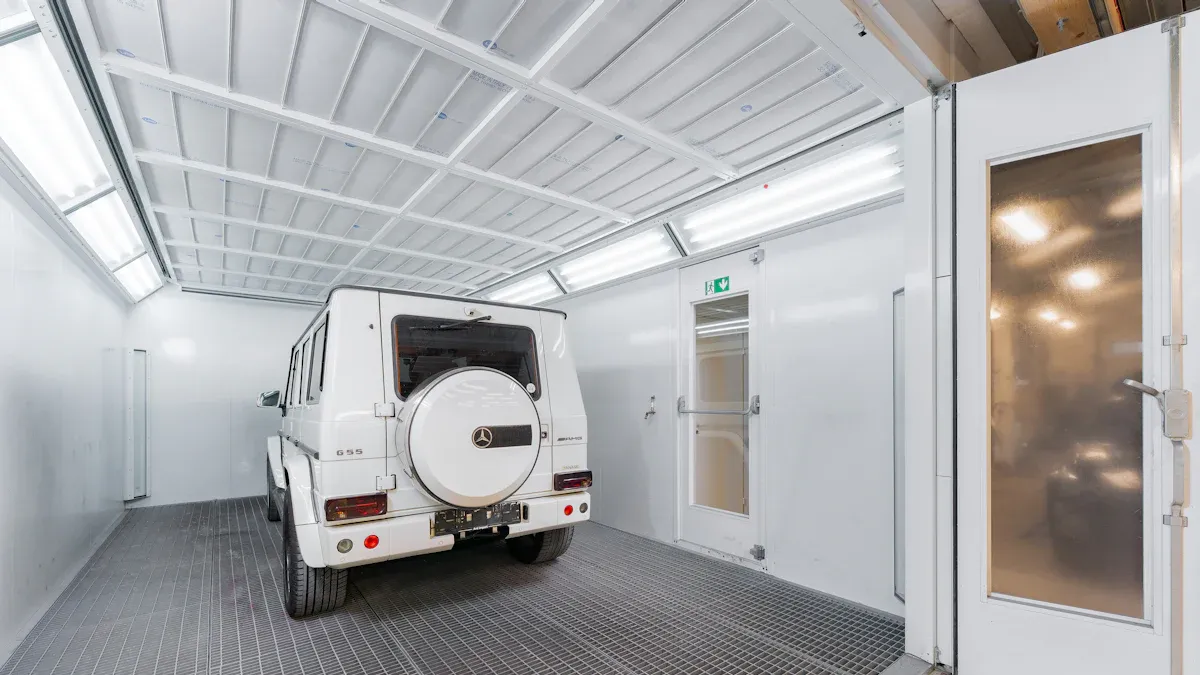 Truck Paint Booth Types