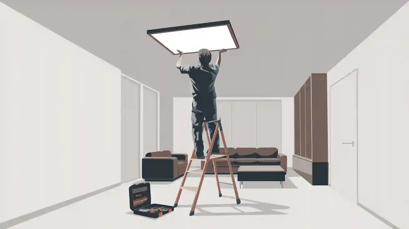 info-720-404 How to replace led panel light