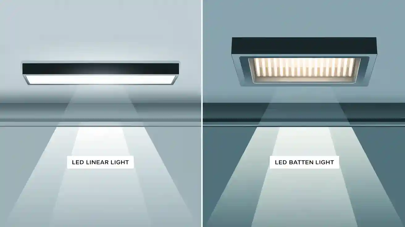 LED linear light and LED batten light differences