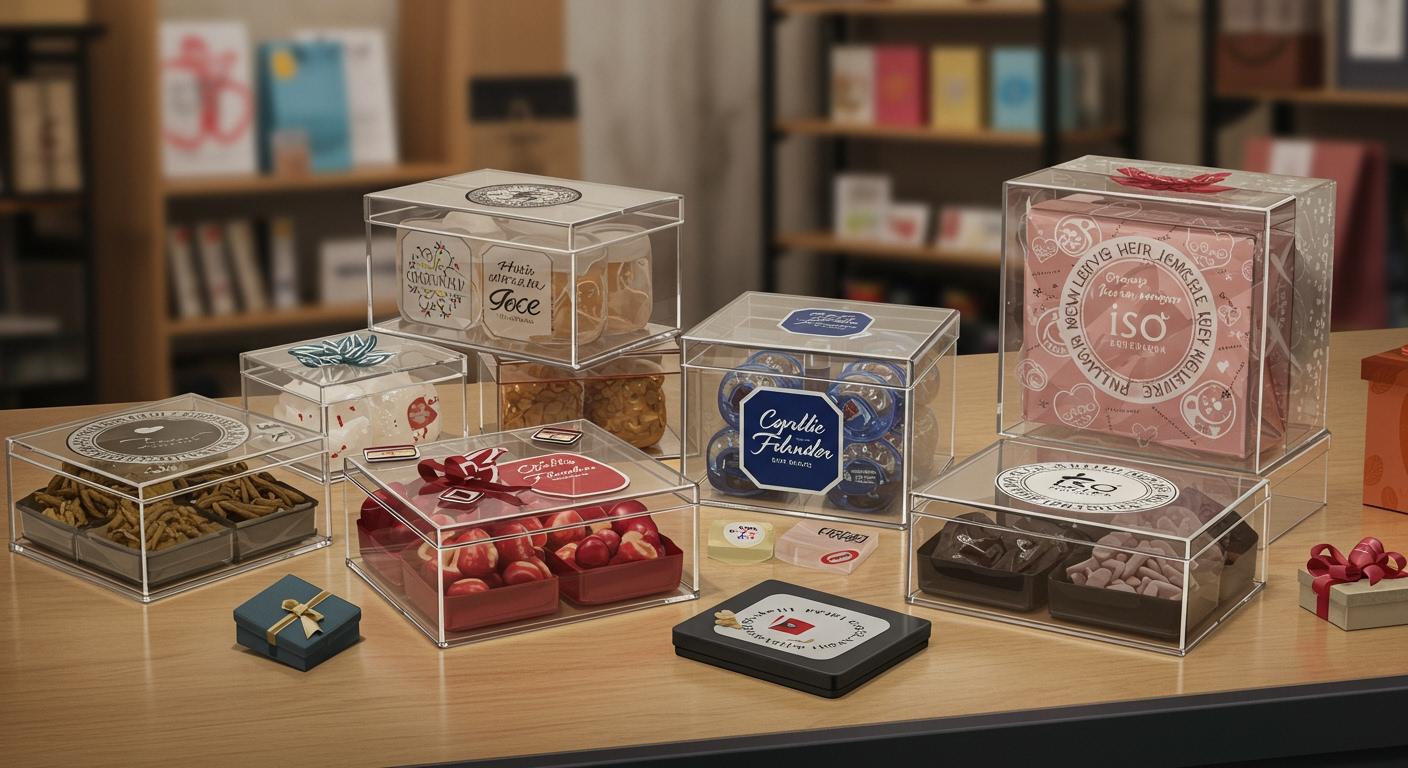 Target Acrylic Gift Box: Sizes, Lids, and Custom Printing for Retail Gifting