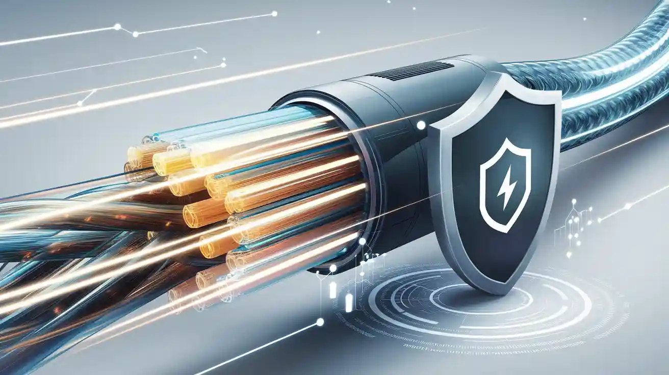 what are two characteristics of fiber optic cable