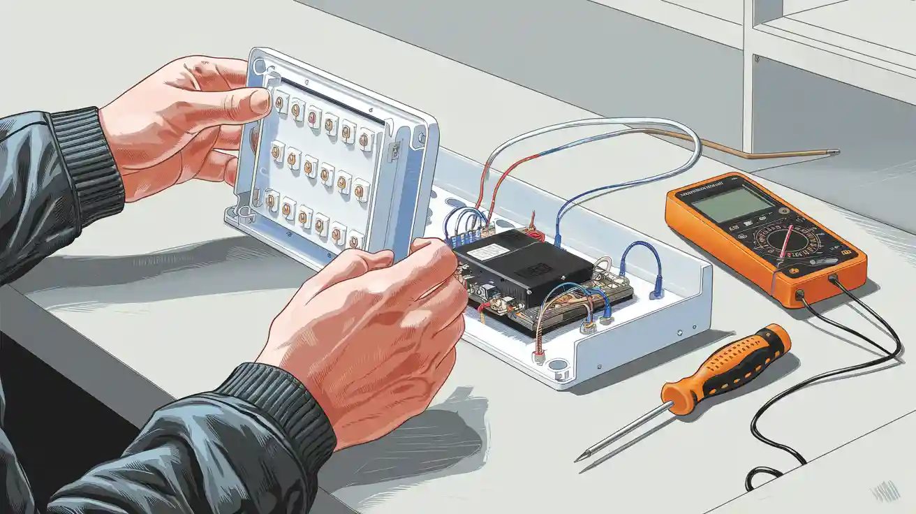 How to repair led panel light driver