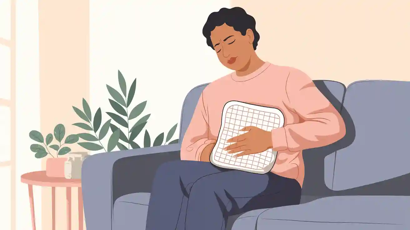 Will a heating pad help gallbladder pain?