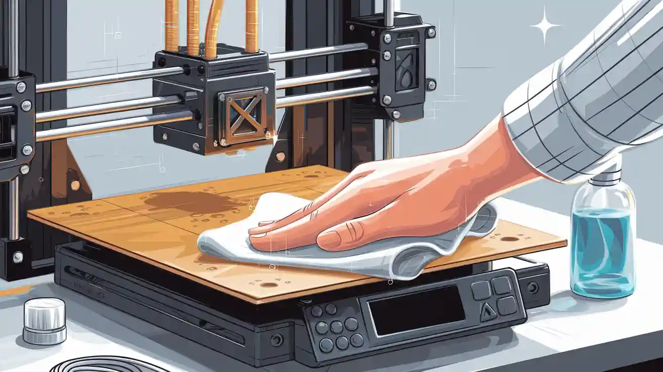 info-720-404 How to clean 3d printer bed