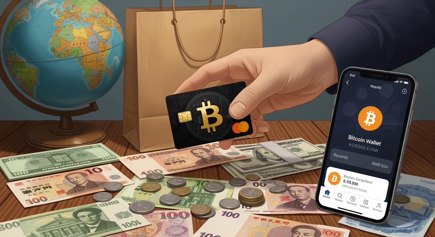 How to Bitcoin debit cards to convert crypto for daily spending for cross‑border sellers