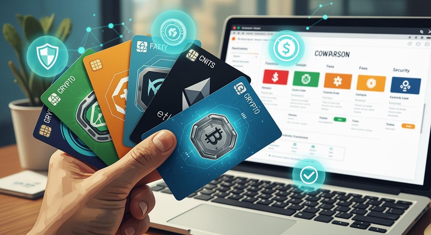 Top Crypto Cards for Beginners Compared in 2026