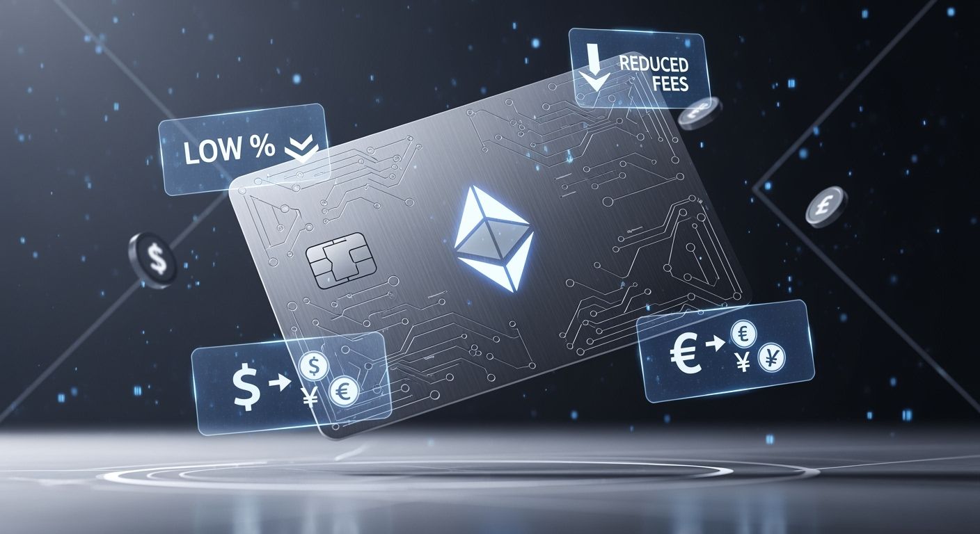 Crypto card with lowest conversion fees in 2026