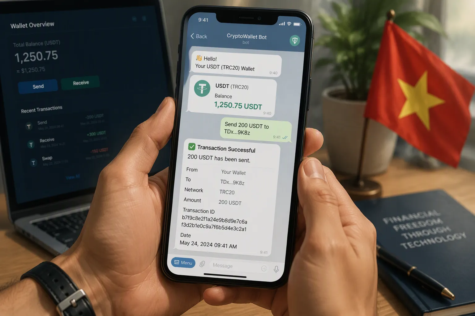 How to Send USDT to Family in Vietnam Step by Step