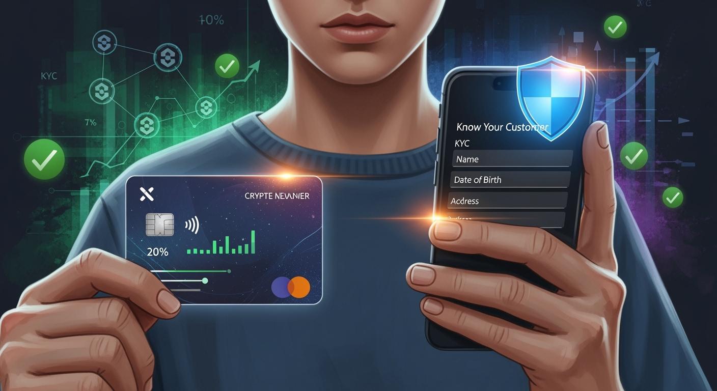 KYC tiers and limits for crypto debit cards explained