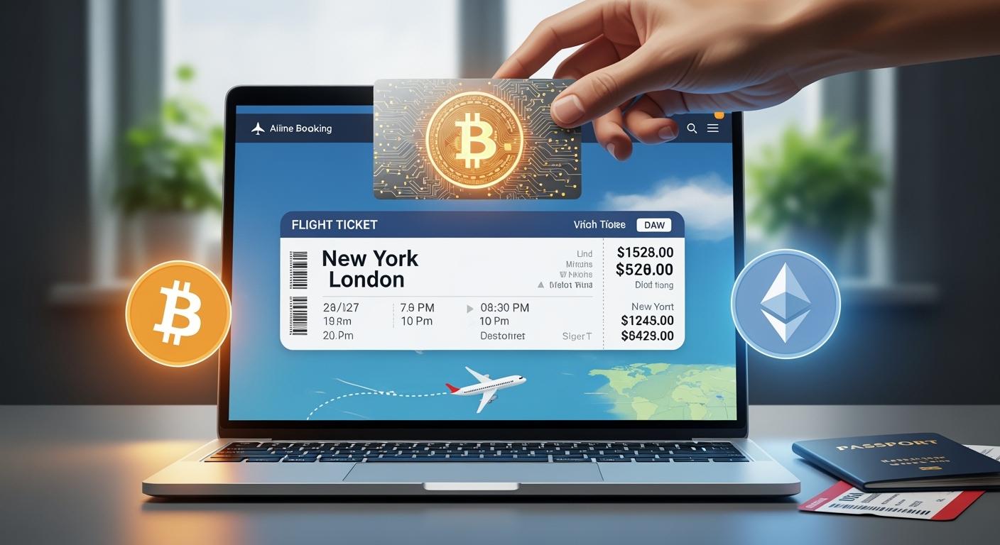 Airline/OTA Acceptance: Buy Flight Tickets with a Crypto Card