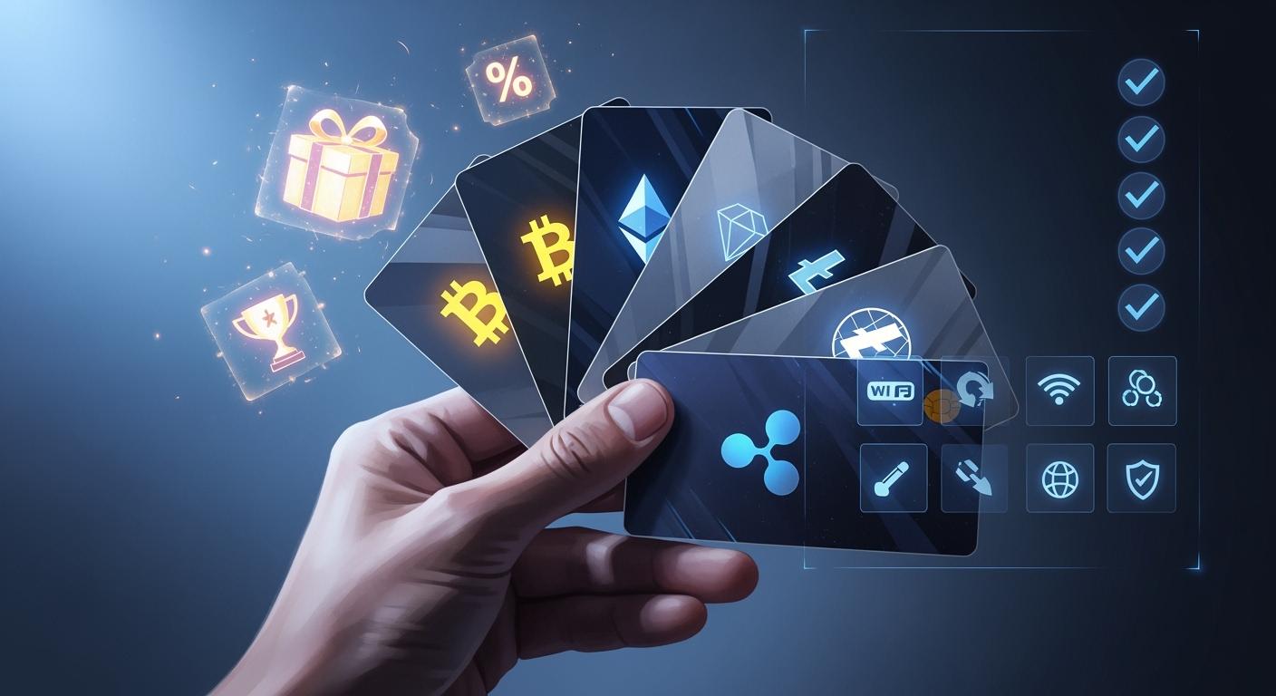 Best Crypto Payment Cards Compared for 2026 with Features and Rewards