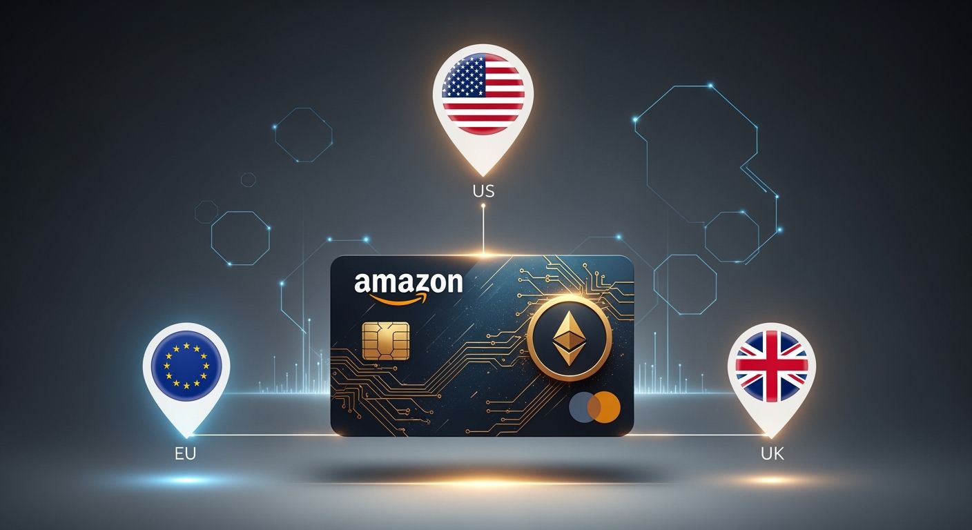 Amazon crypto card regions: US, EU, UK explained