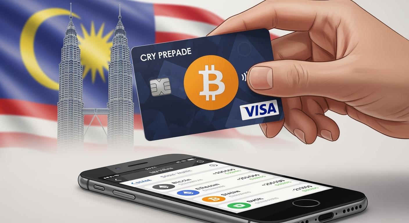 Crypto Visa Prepaid Card Options for Malaysians