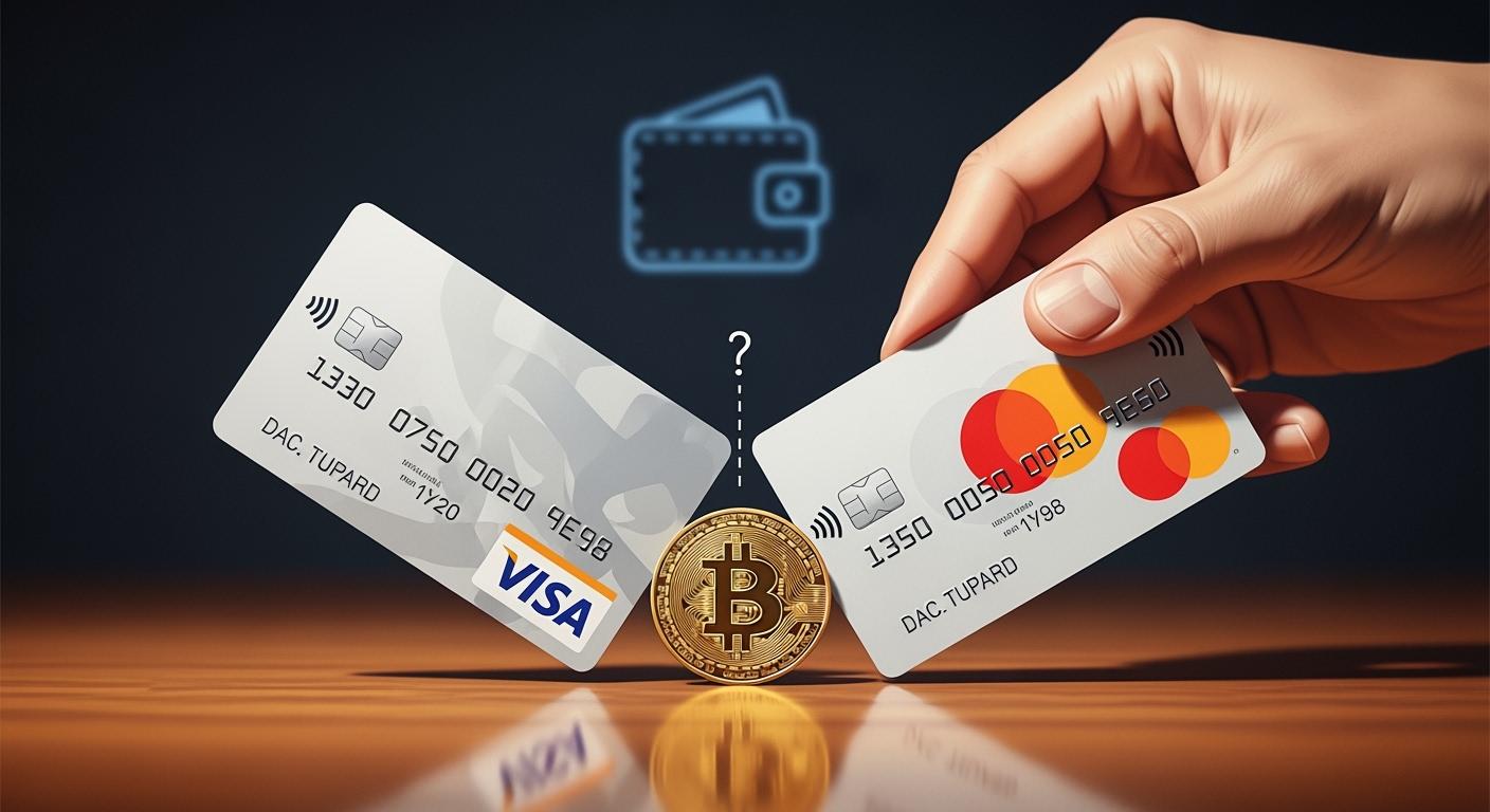 Visa vs Mastercard zero-fee crypto debit differences