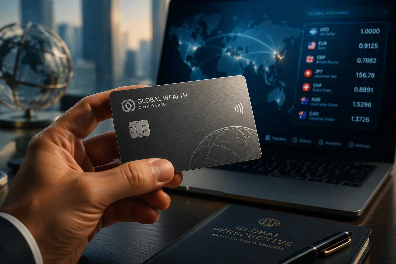 Best crypto card for cross-border wealth in 2026