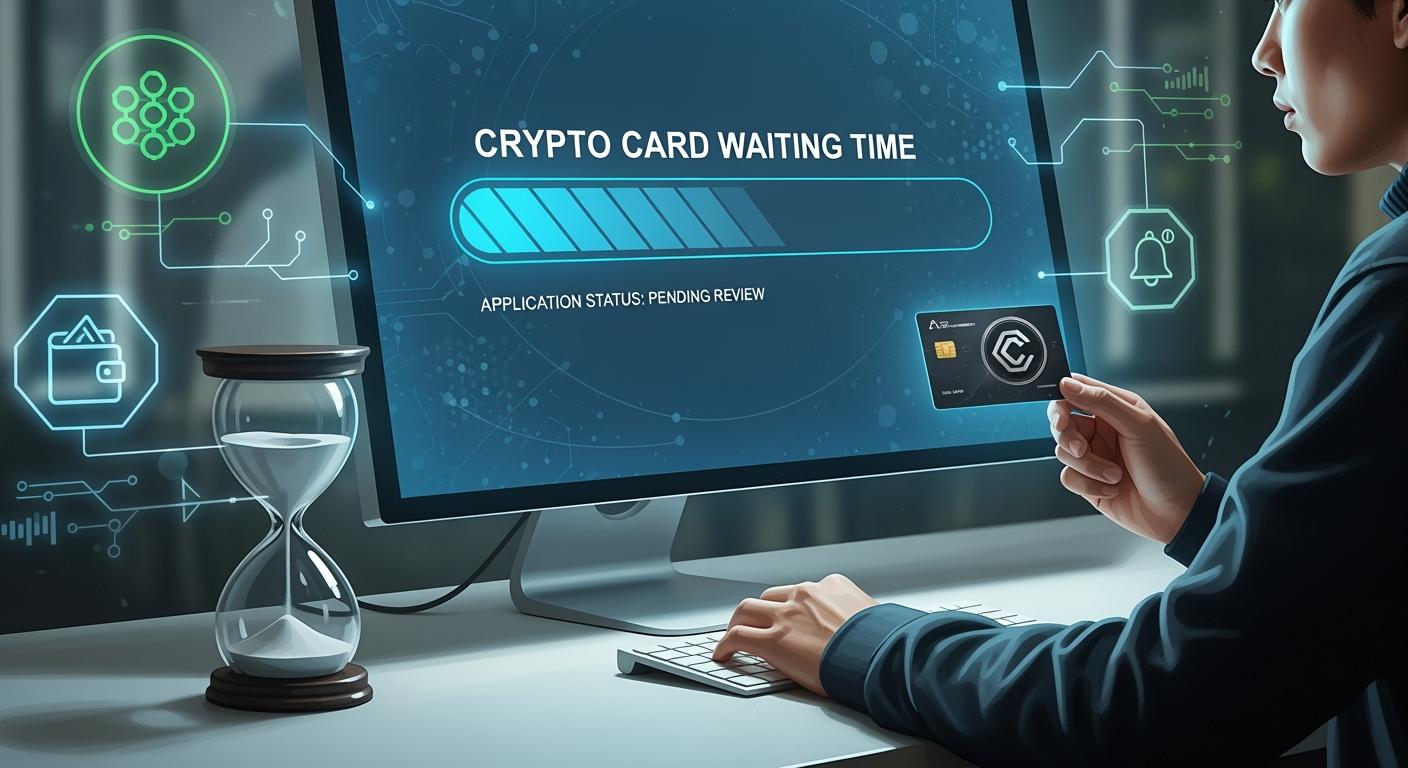 How to check your crypto card waiting time