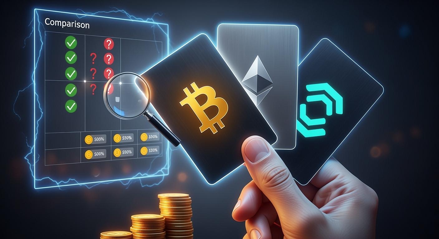 2026 zero-fee crypto card comparison true costs