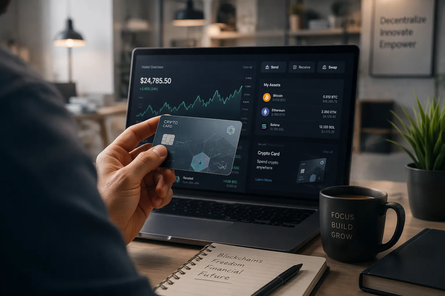 Best crypto card for digital entrepreneurs in 2026
