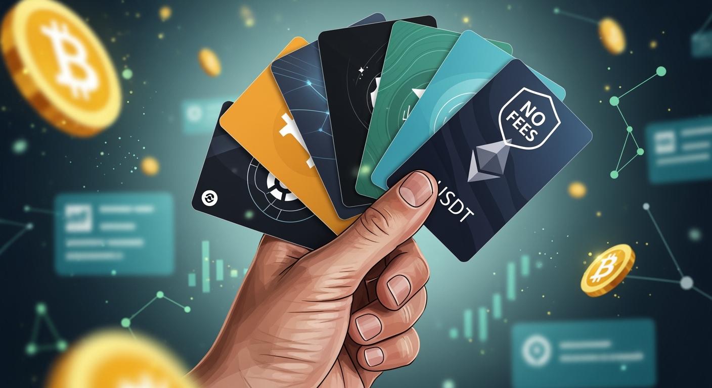 Top Crypto Cards with No Monthly Fees for 2026