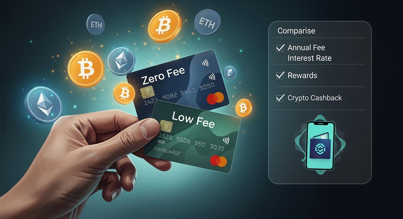 Best Zero Fee Crypto Cards Compared to Low Fee Alternatives