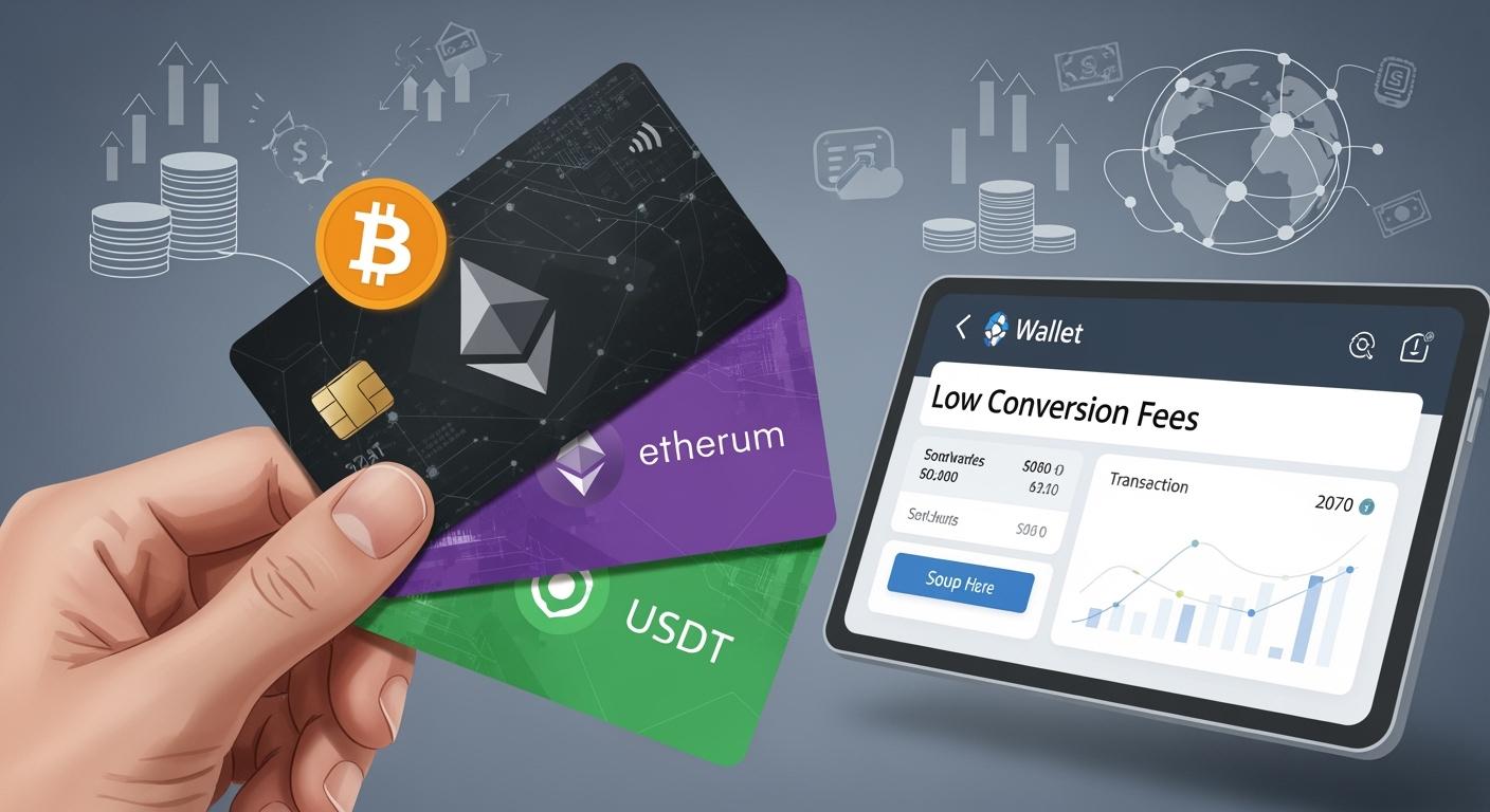 Best Crypto Cards for Low Conversion Fees This Year