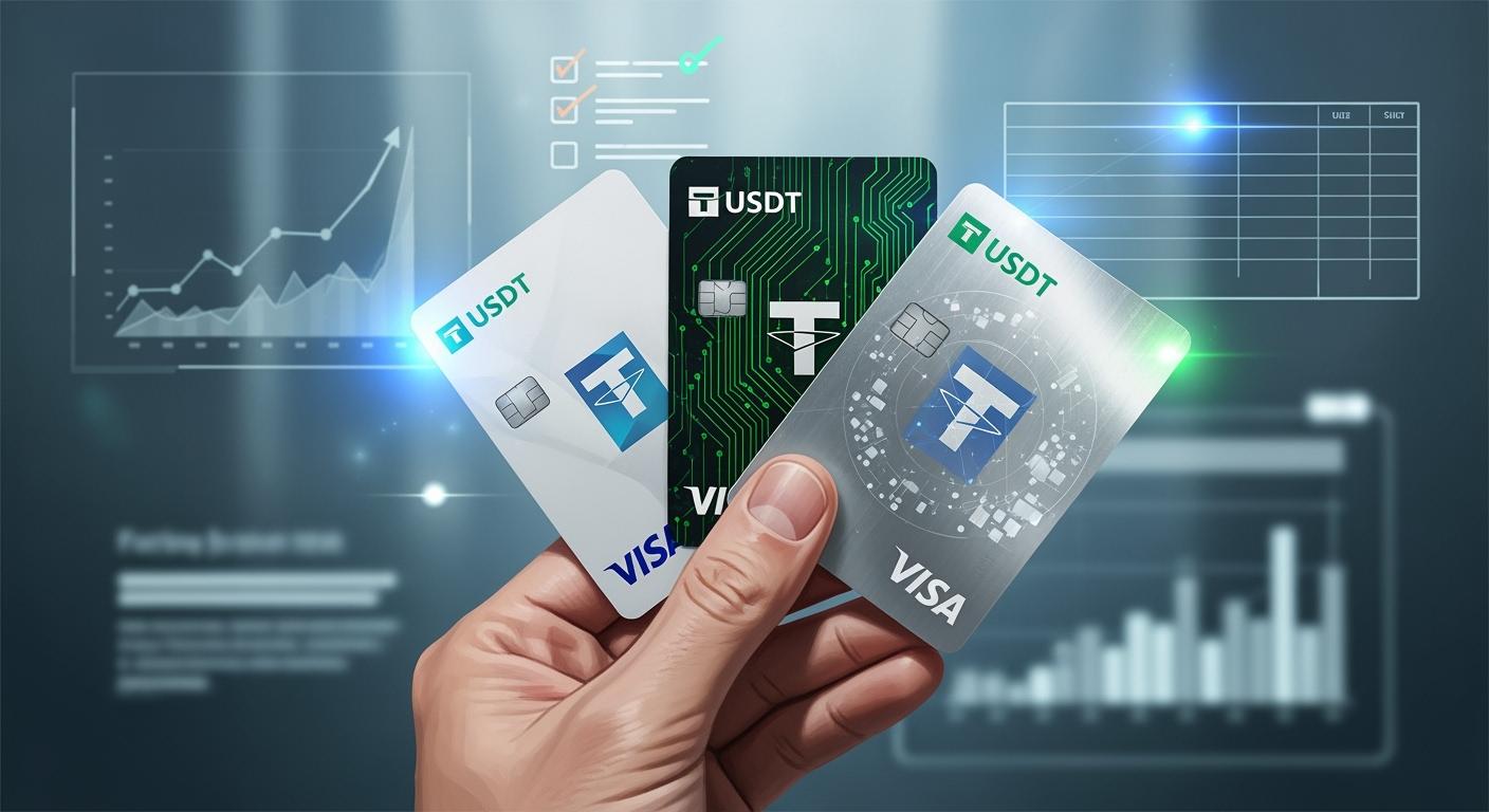 Comparing the Best USDT Visa Cards for 2026