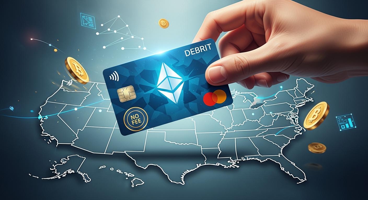 No monthly fee crypto debit cards: US availability guide