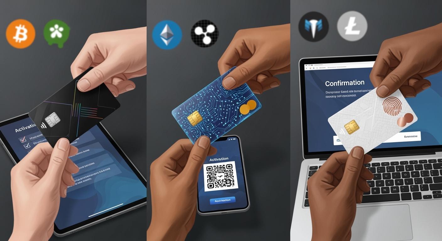 How Crypto Card Activation Steps Differ Across Leading Providers