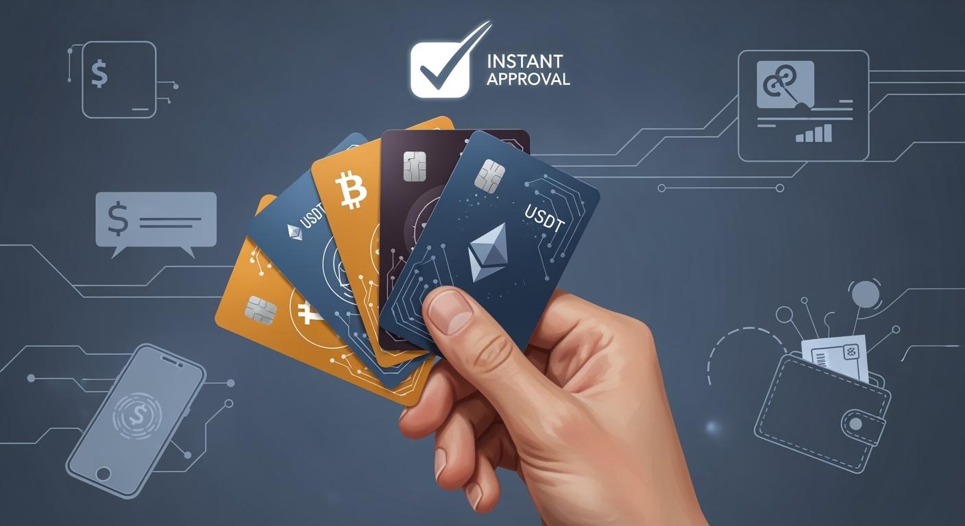 Top Picks for Instant Approval Crypto Cards This Year