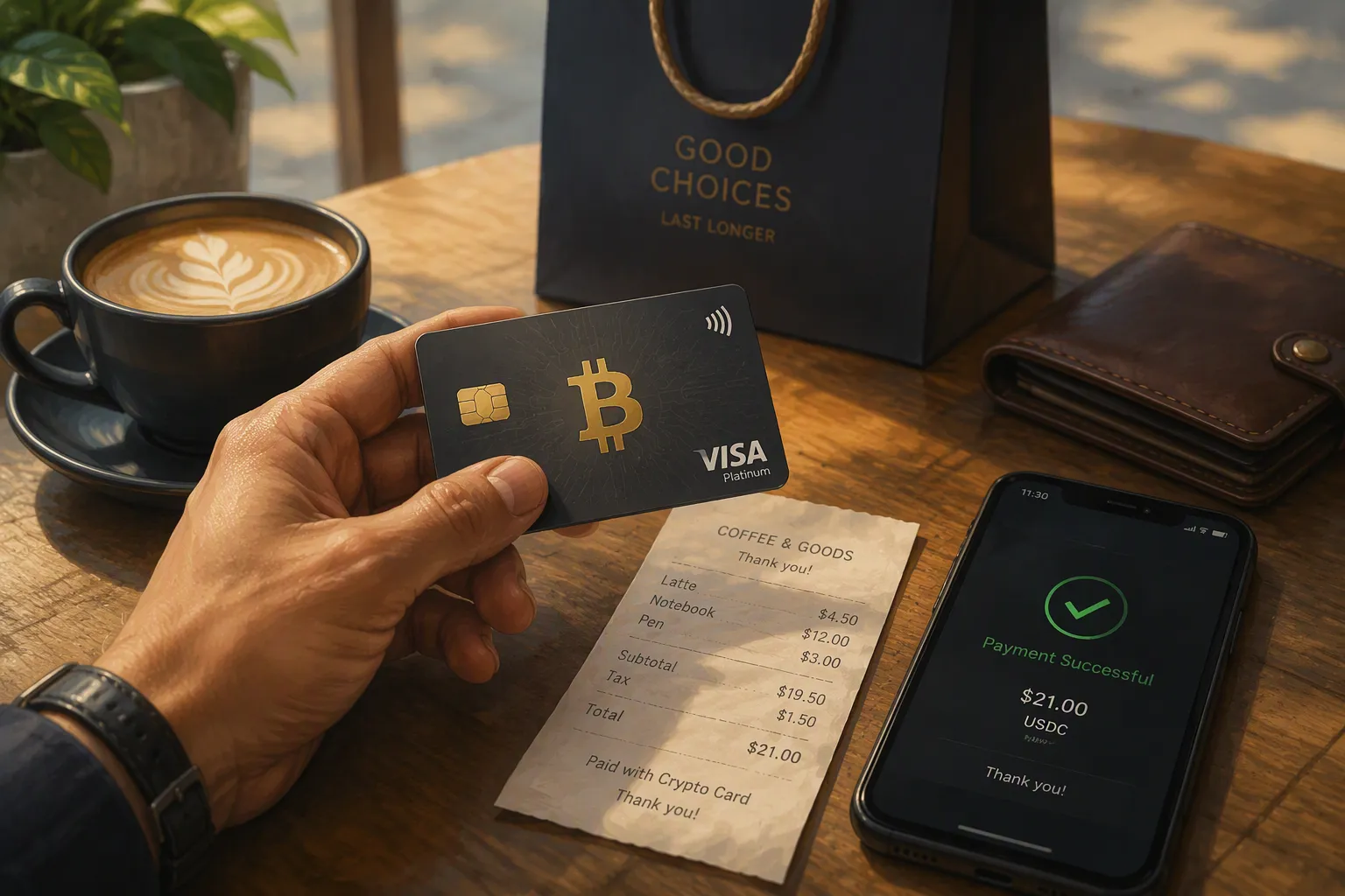 USDT crypto card everyday spending