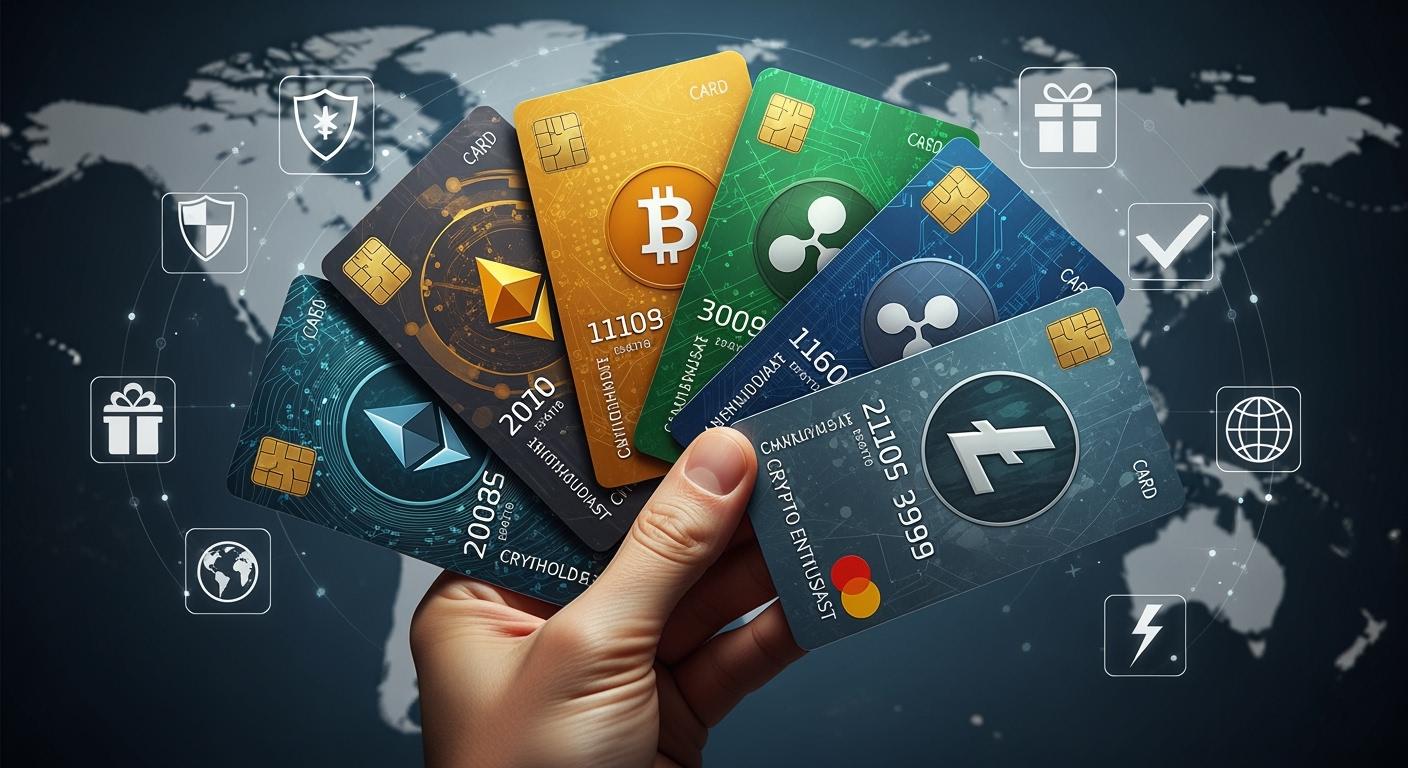Top Worldwide Accepted Crypto Cards Compared for Features and Benefits