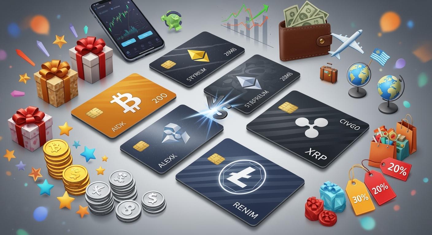 Crypto Card Account Platforms Compared for Rewards and Perks