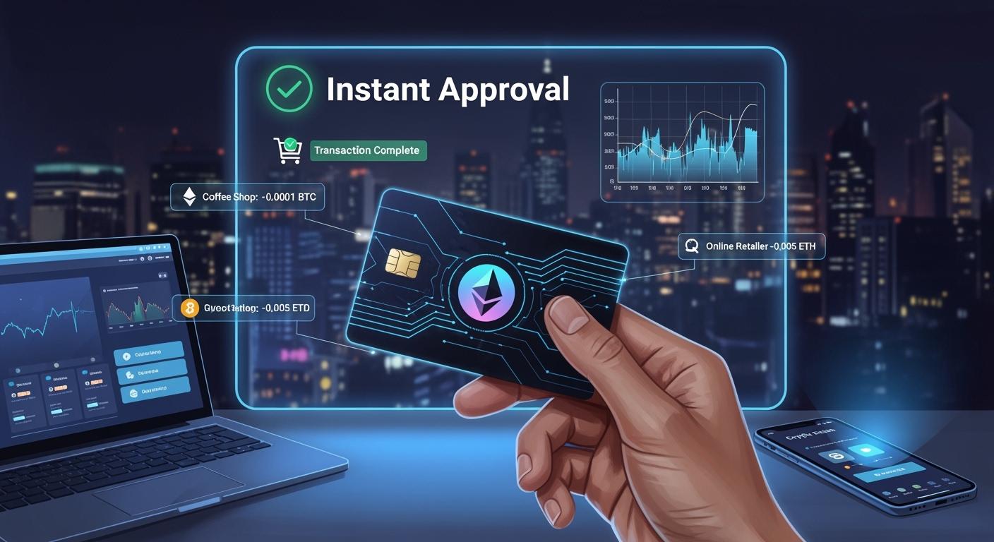 Instant approval crypto card reviews for quick spending