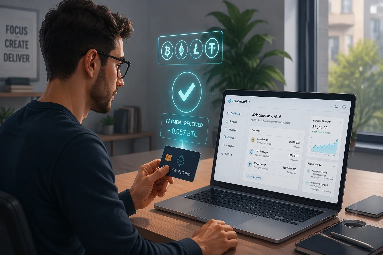 What a Crypto Card for Freelancer Platforms Is and How It Works in 2026