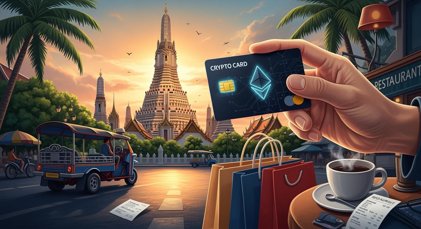 Crypto Cards You Can Use Anywhere in Thailand