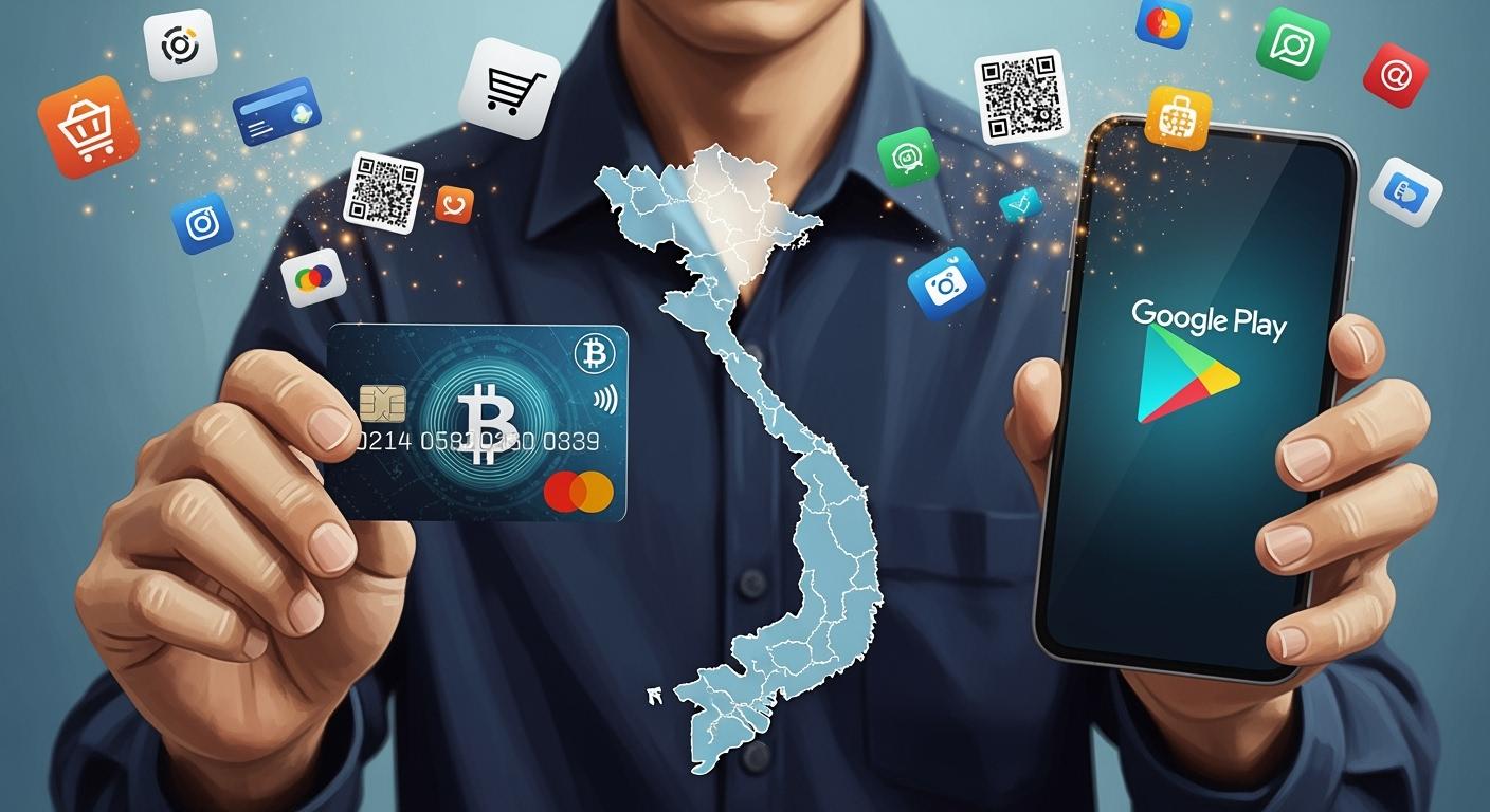 Best ways to use Bitcoin debit cards for Google Play purchases in Vietnam