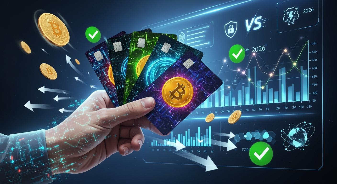 Top Virtual Bitcoin Cards Compared for 2026