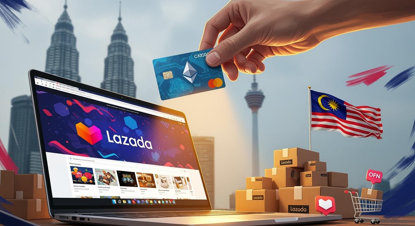 Best ways to use crypto debit cards for Lazada orders in Malaysia