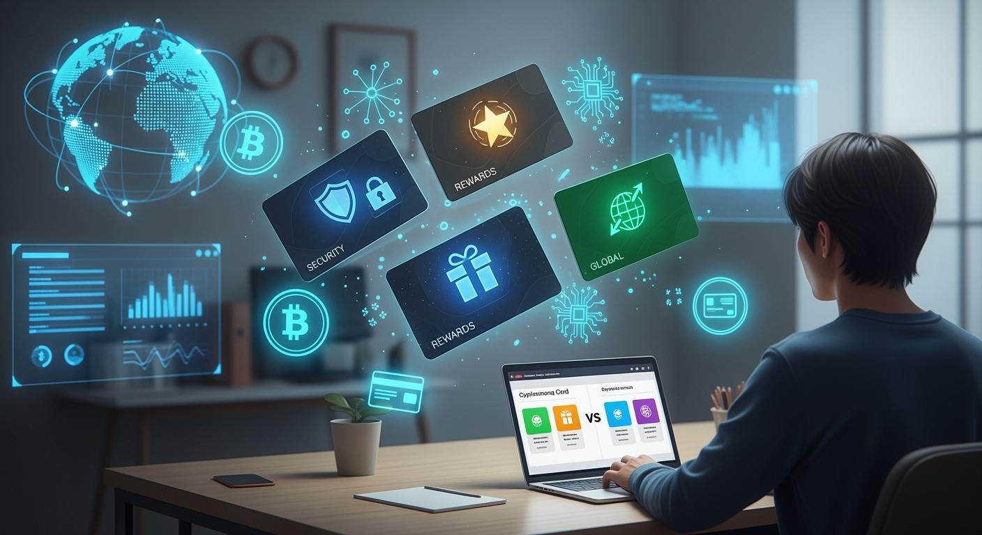 Comparing the Leading Virtual Cryptocurrency Card Providers and Their Features