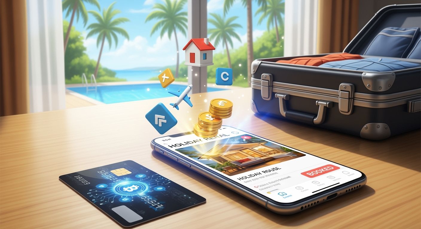 How to use a Crypto card for Airbnb bookings in 2026